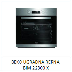BEKO UGRADNA RERNA BIM 22300 X